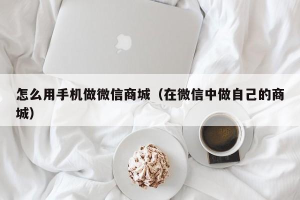 怎么用手机做微信商城（在微信中做自己的商城）